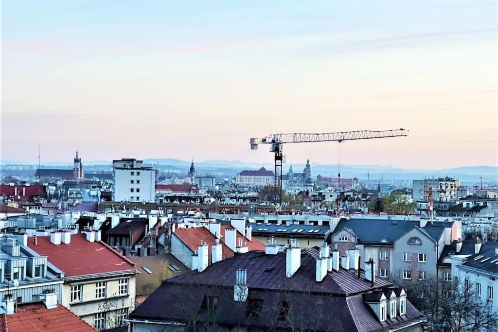 Exclusive Penthouse Near Citycenter 120M2 +Netflix Kraków Exteriör bild