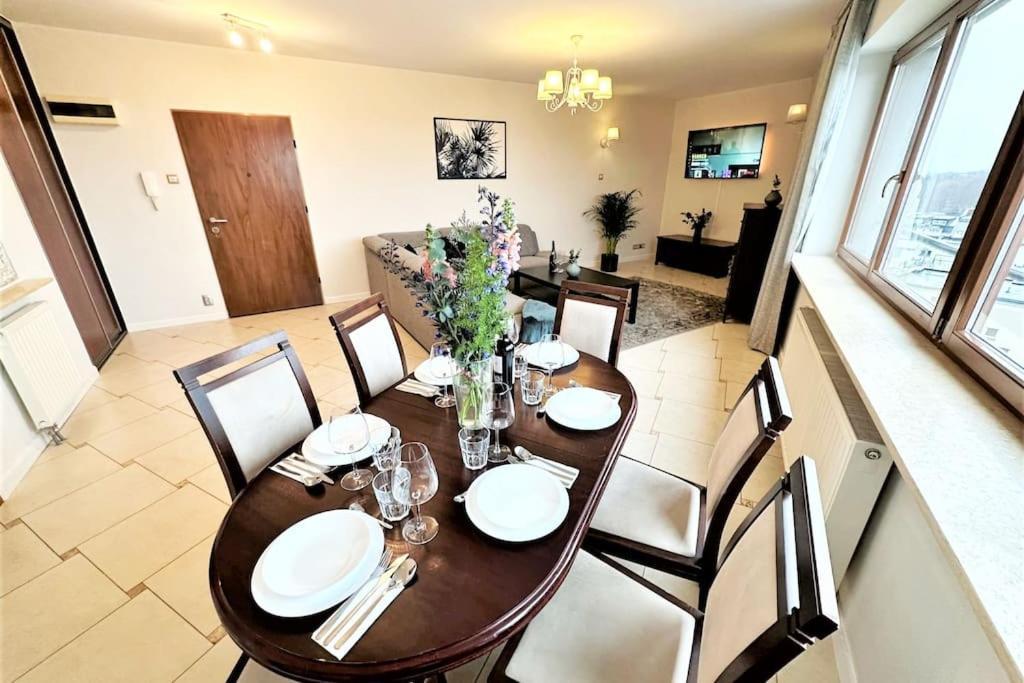 Exclusive Penthouse Near Citycenter 120M2 +Netflix Kraków Exteriör bild