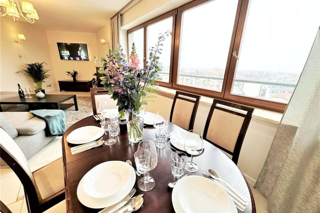 Exclusive Penthouse Near Citycenter 120M2 +Netflix Kraków Exteriör bild