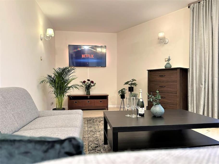Exclusive Penthouse Near Citycenter 120M2 +Netflix Kraków Exteriör bild