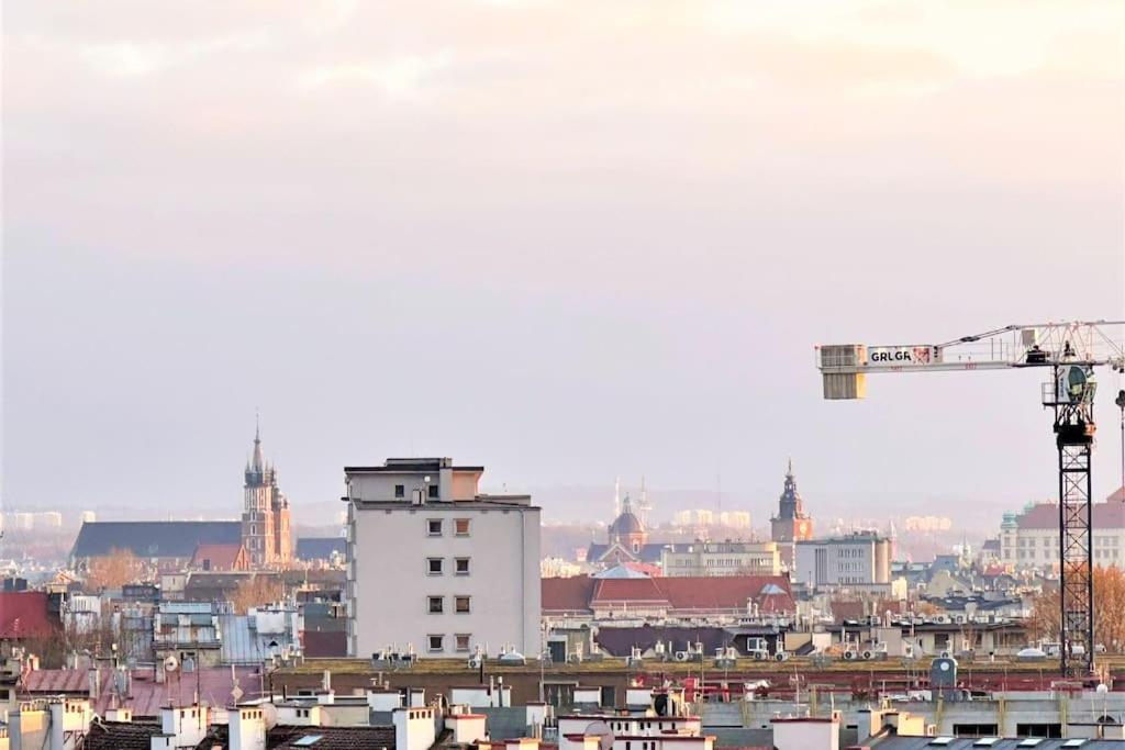 Exclusive Penthouse Near Citycenter 120M2 +Netflix Kraków Exteriör bild